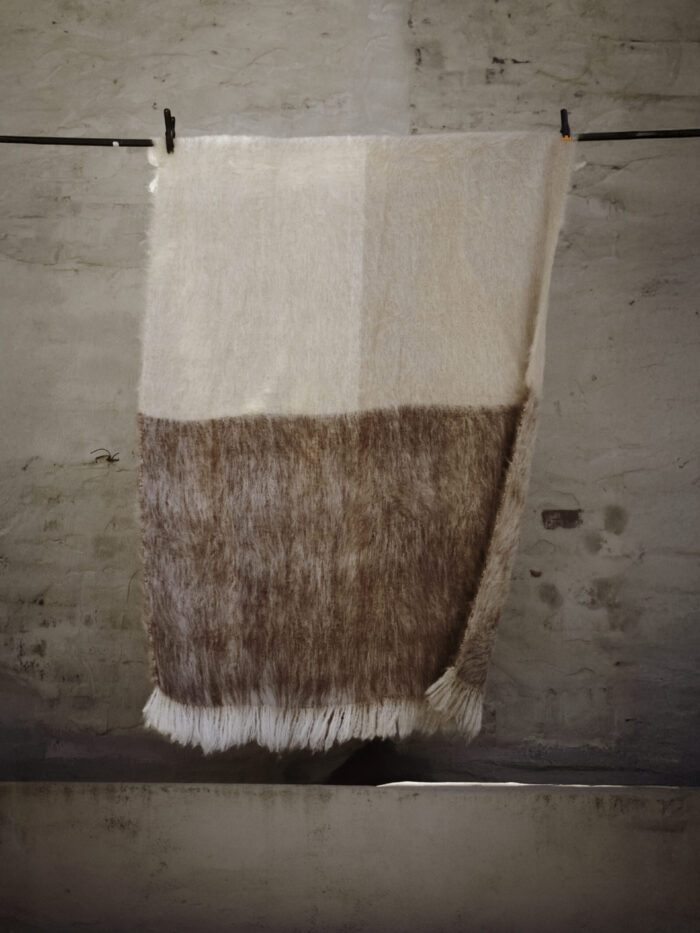Heirloom Mohair Blanket by Sett & Beat